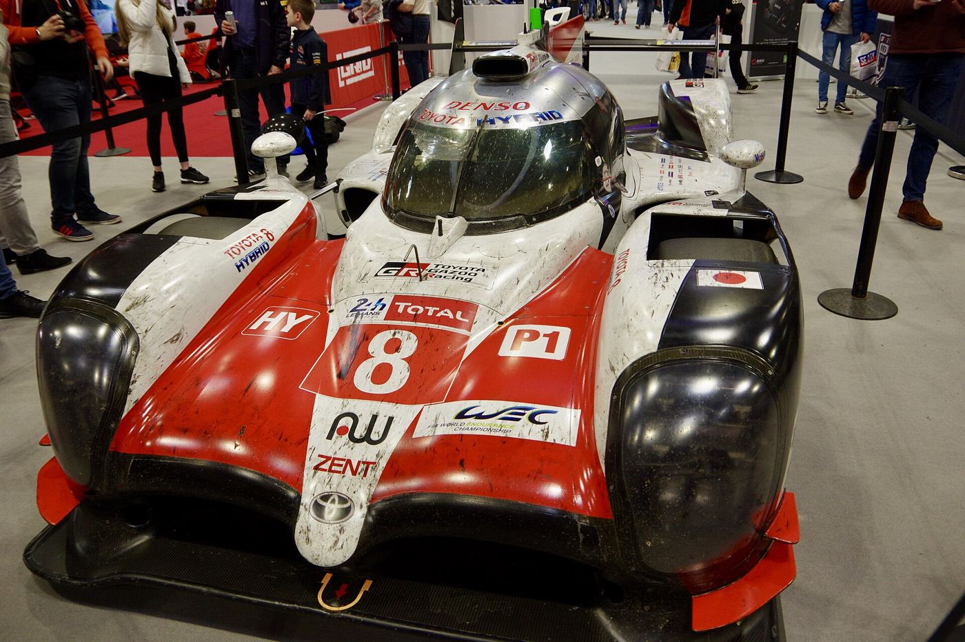 The Toyota Gazoo Racing TS050 Hybrid endurance race car